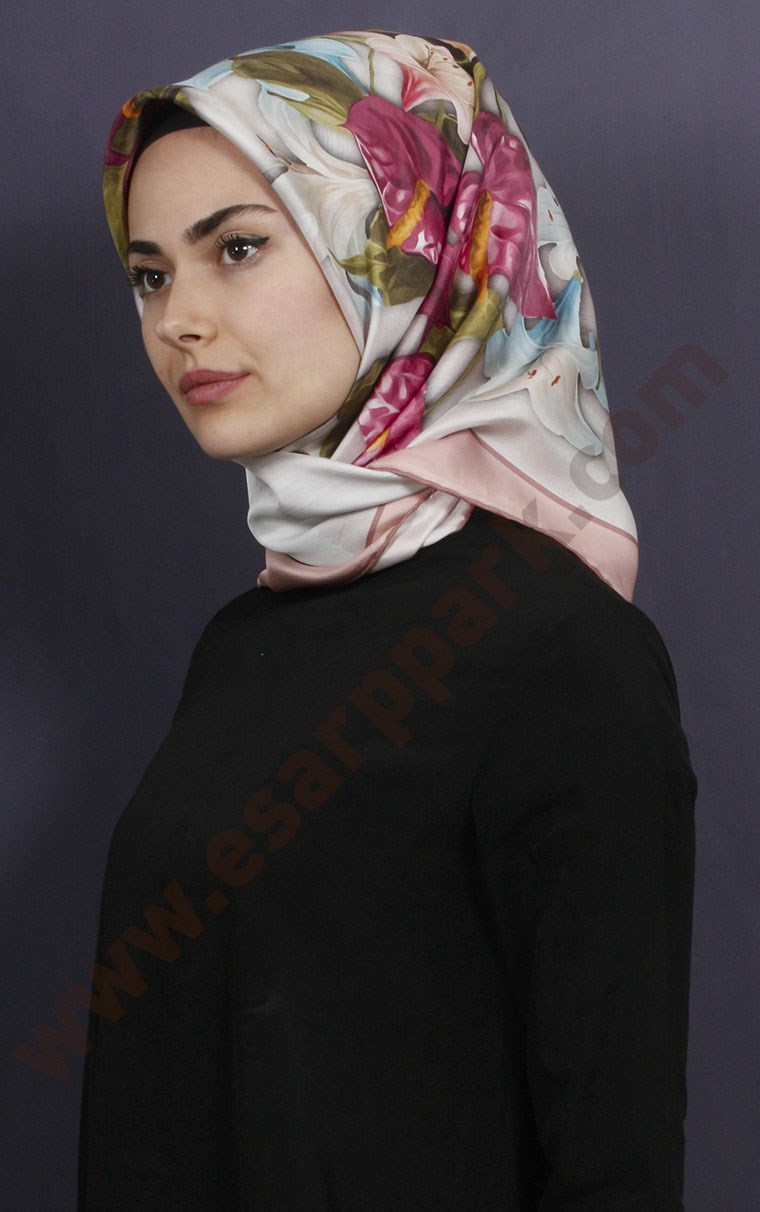 Levidor İpek Eşarp 12676-3