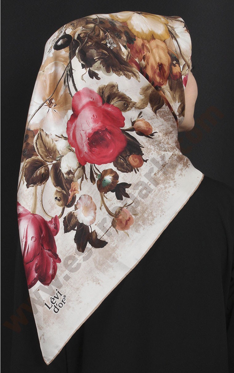 Levidor İpek Eşarp 12676-5