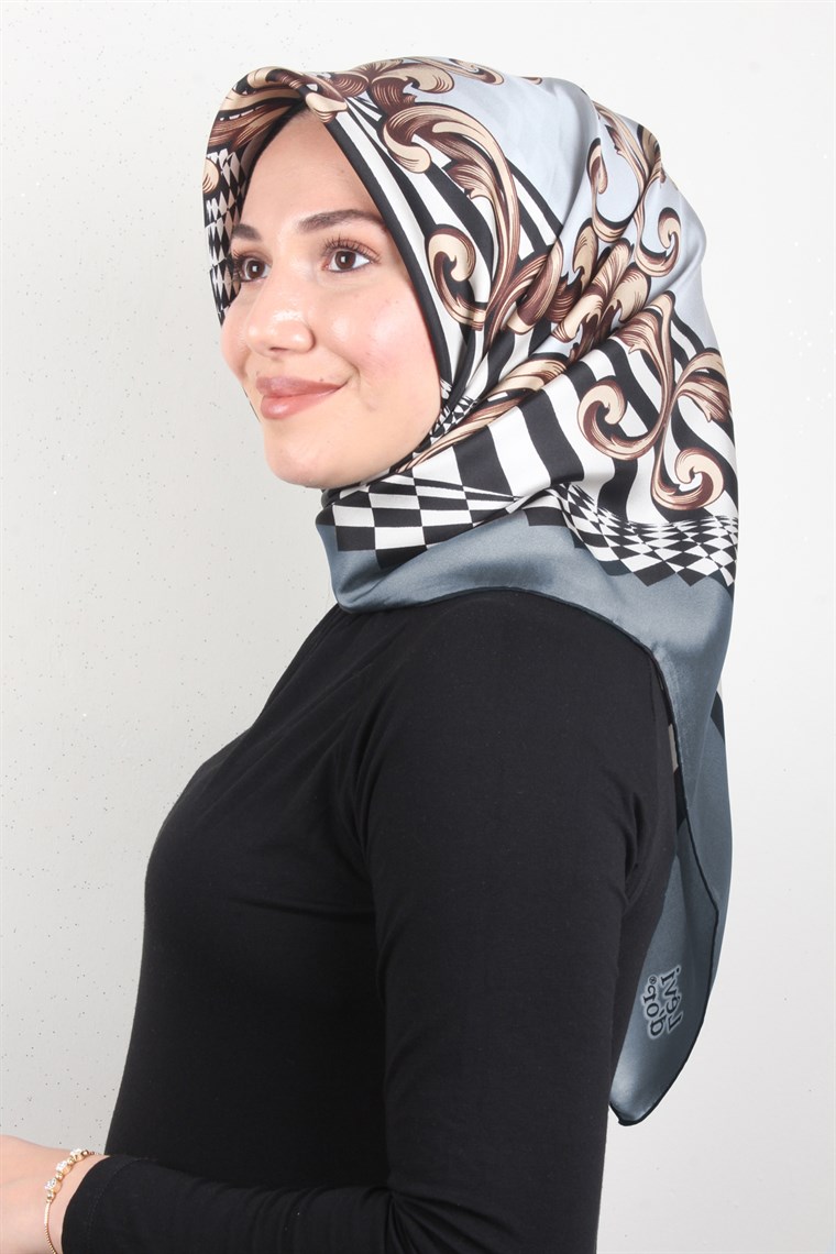 Levidor Twill İpek Eşarp 12677-13