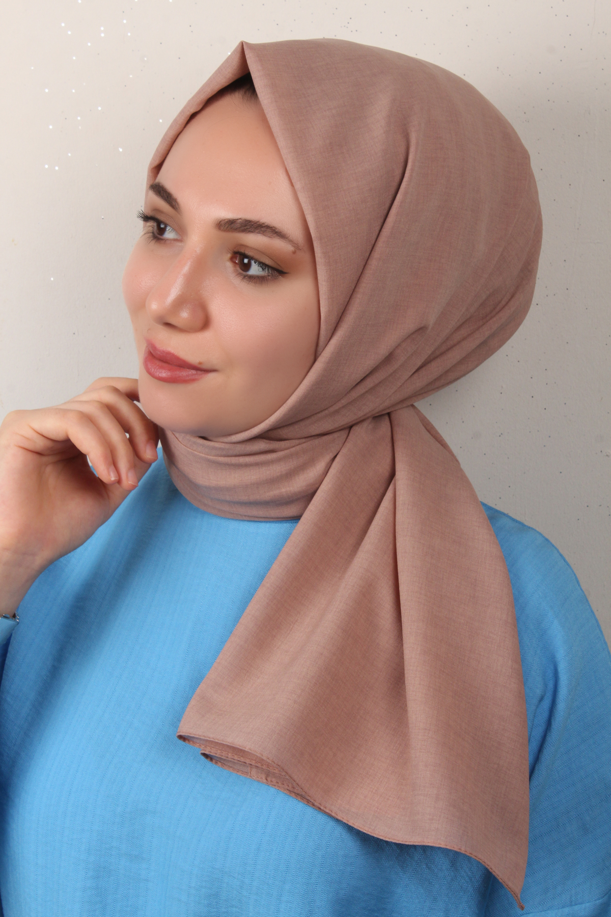 Lidya Şal 2769-1 Pudra