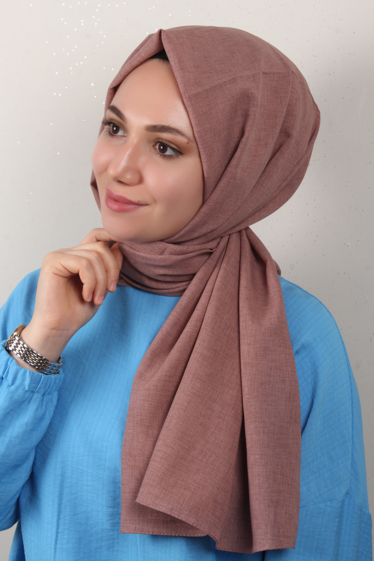 Lidya Şal 2769-17 Pembe