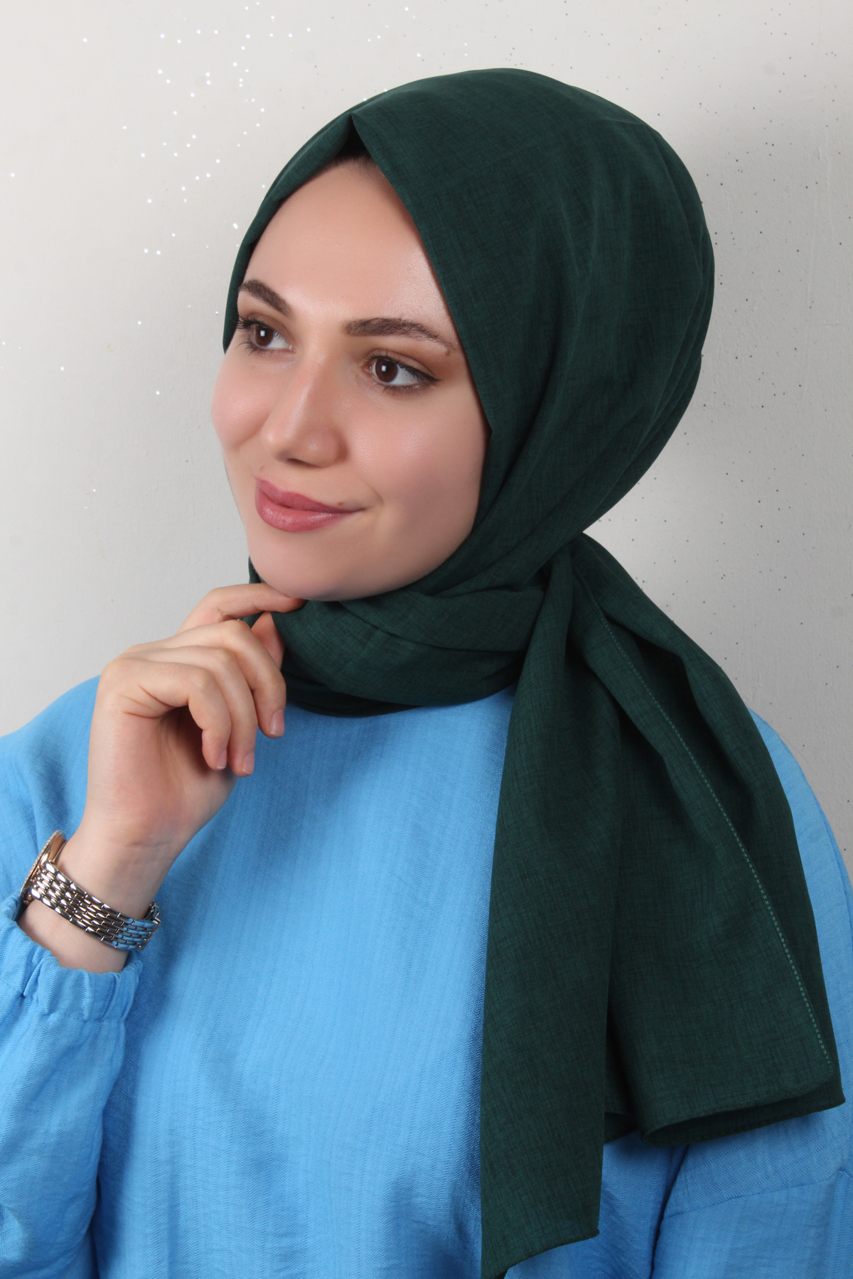 Lidya Şal 2769-22 Zümrüt