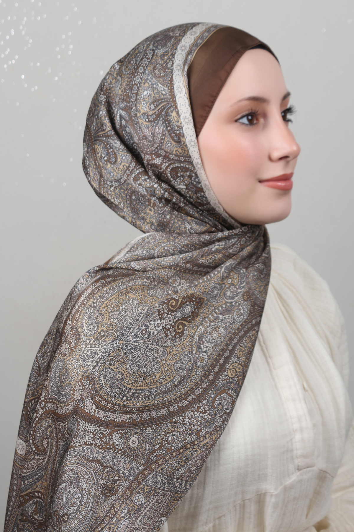 Linda Etnik Desen Şal 1718-3 