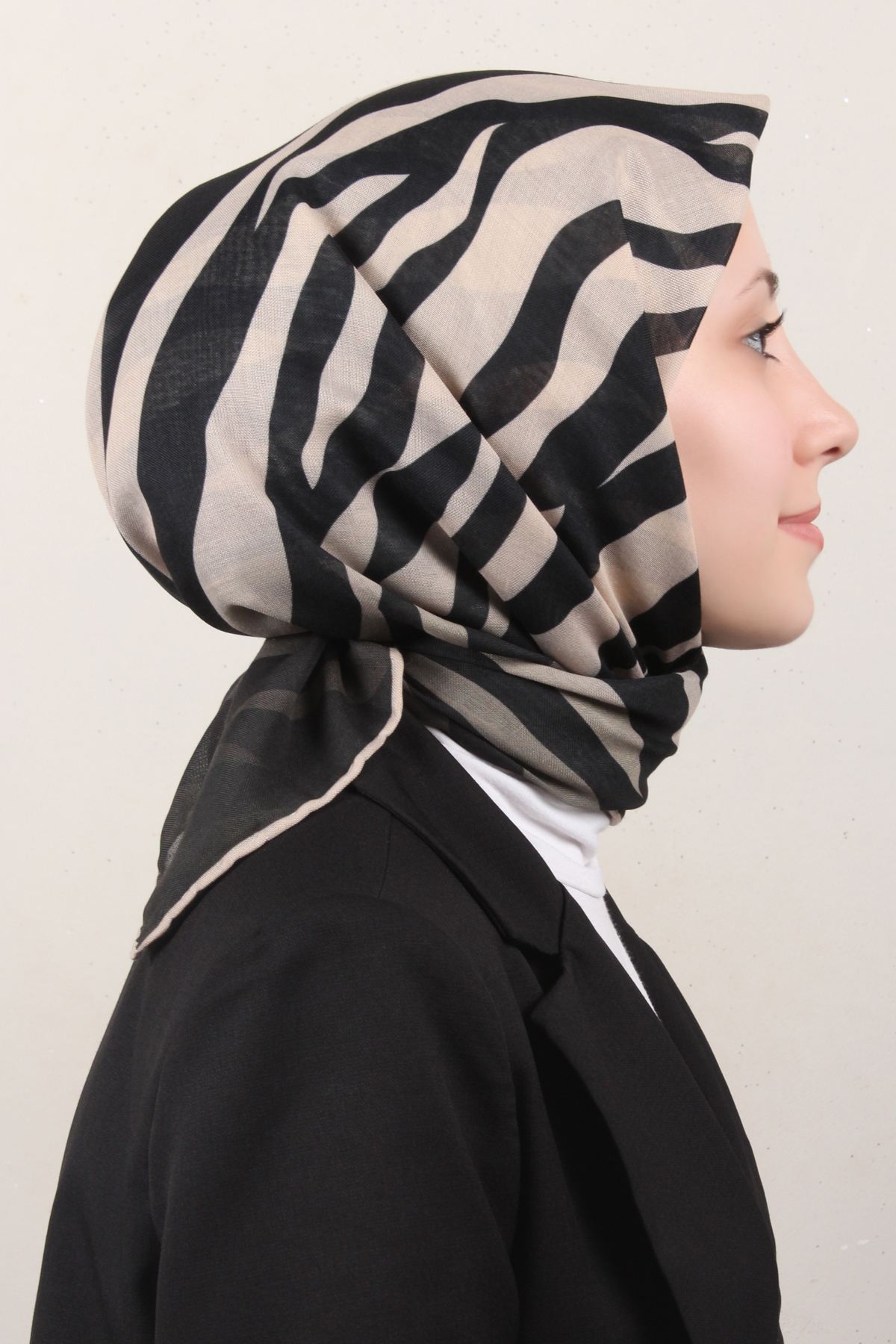 Lo'cella Pamuklu Soft Eşarp 4160-2 Haki