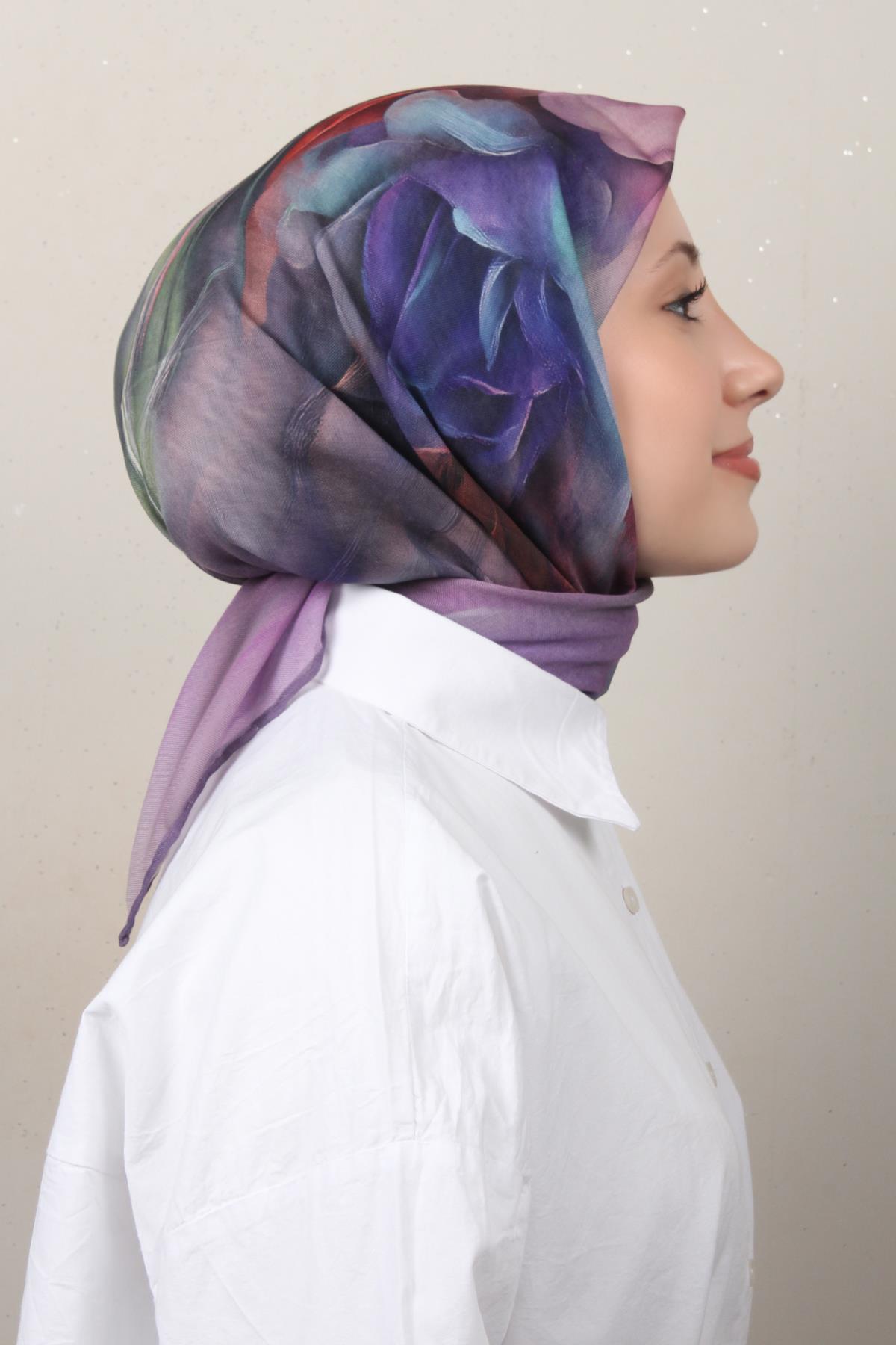 Lo'cella Pamuklu Soft Eşarp 4163-5