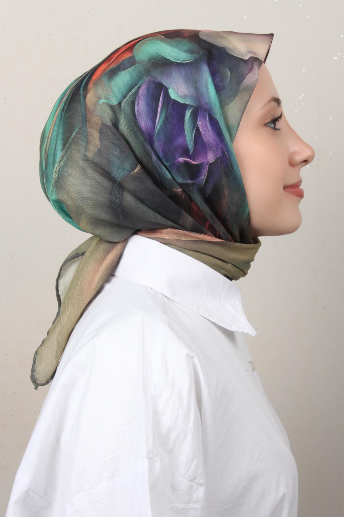 Lo'cella Pamuklu Soft Eşarp 4163-6