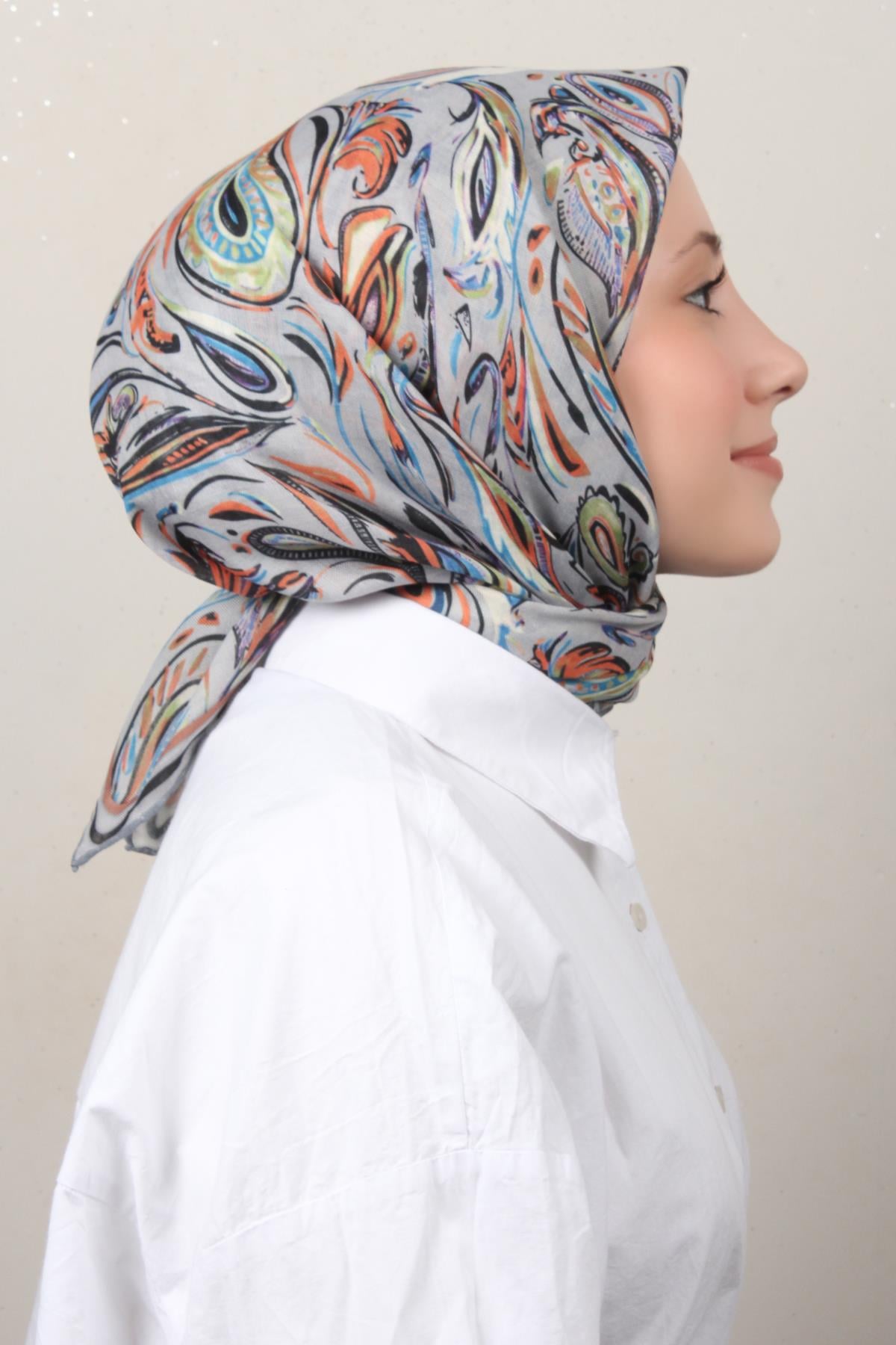 Lo'cella Pamuklu Soft Eşarp 4165-6