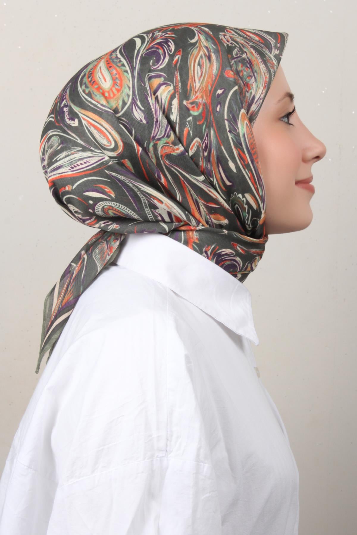 Lo'cella Pamuklu Soft Eşarp 4165-9