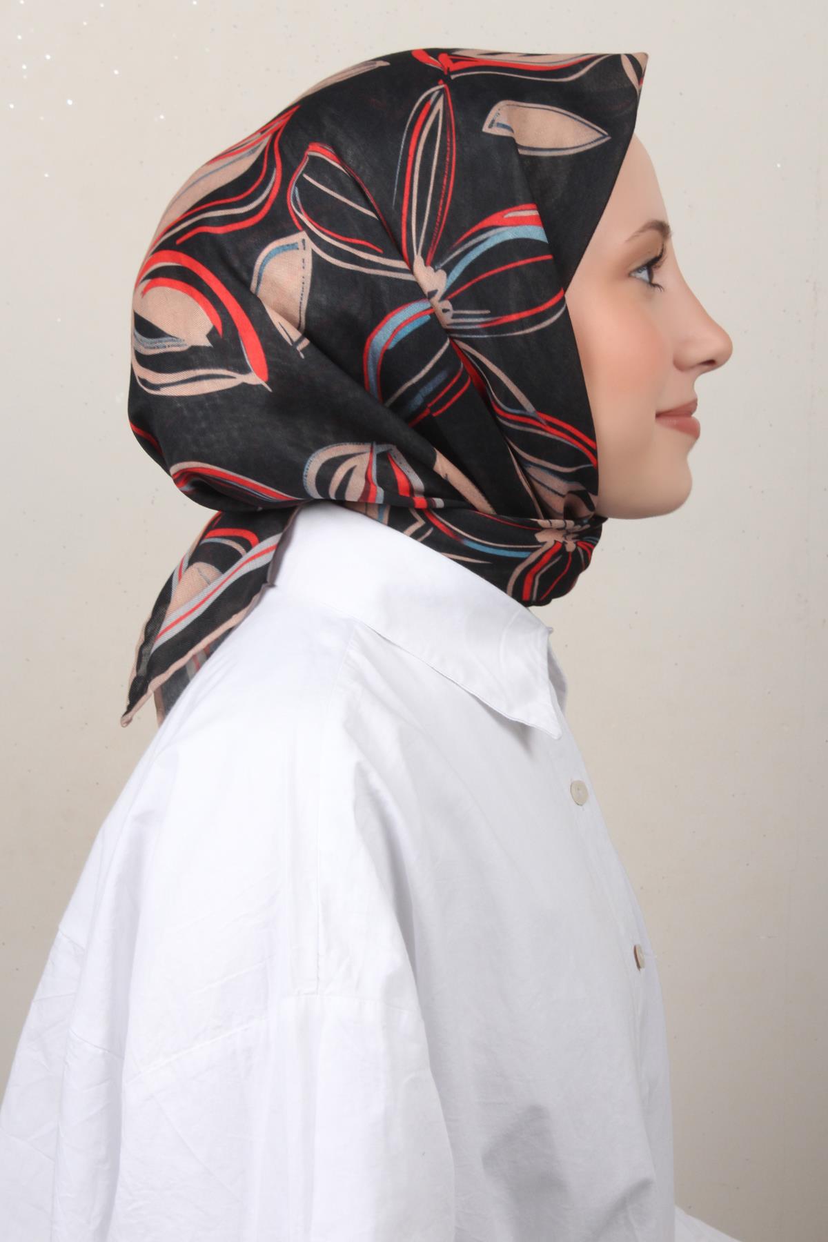 Lo'cella Pamuklu Soft Eşarp 4170-2