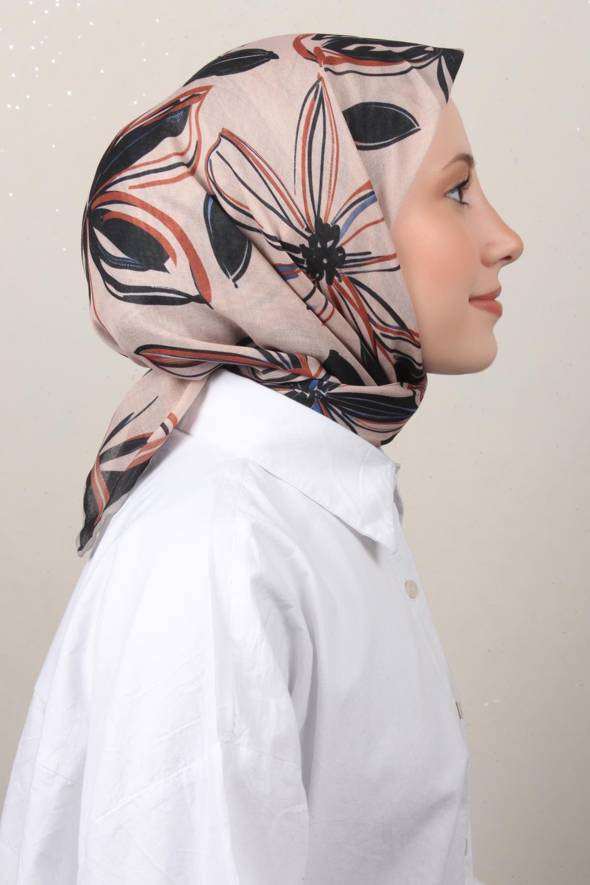 Lo'cella Pamuklu Soft Eşarp 4170-4