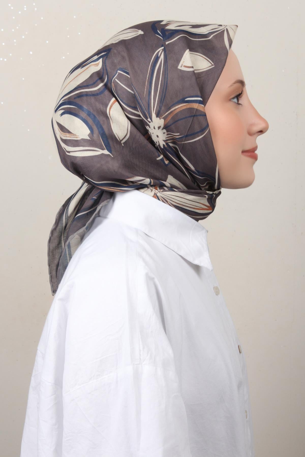 Lo'cella Pamuklu Soft Eşarp 4170-7