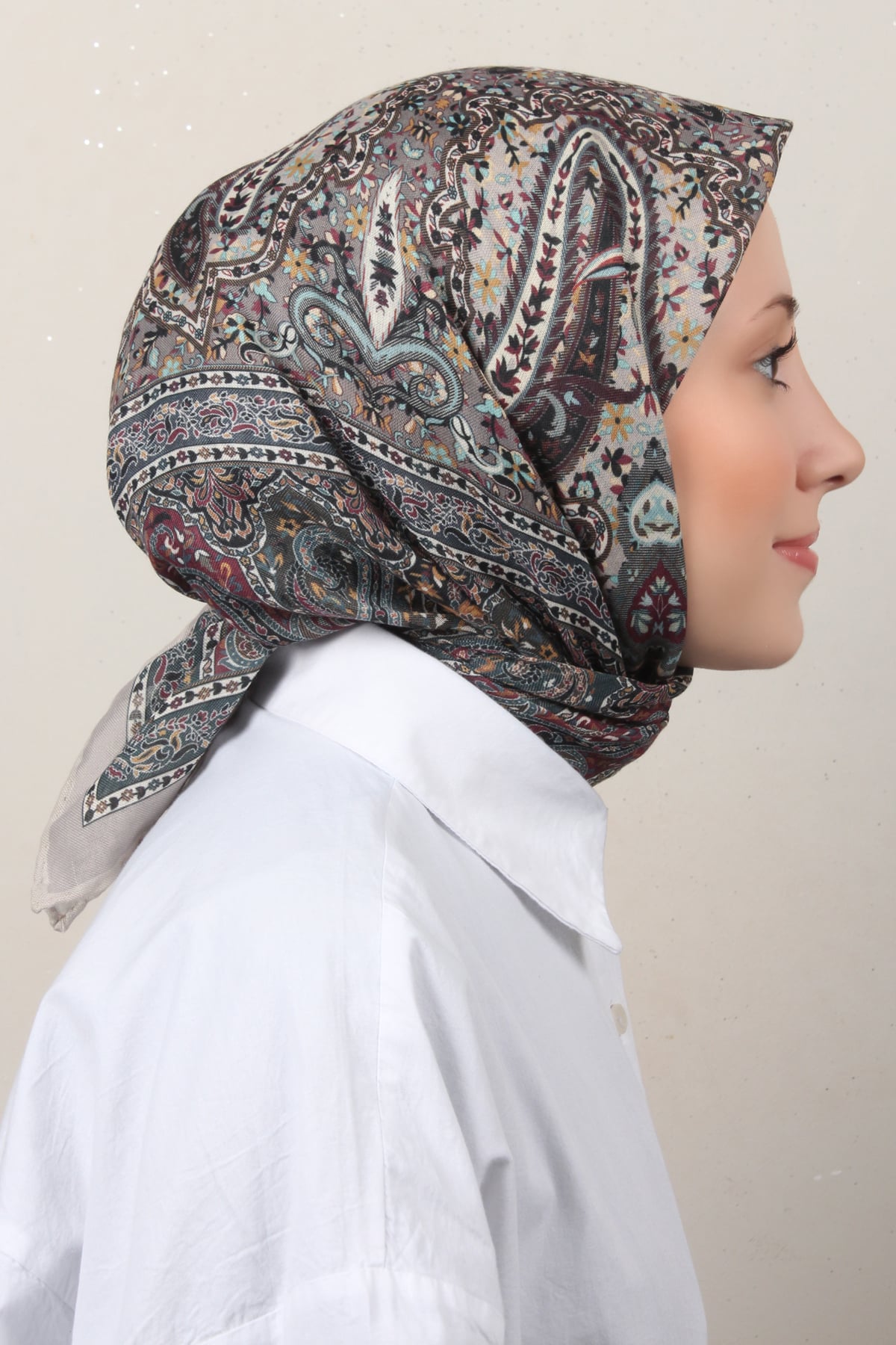Lo'cella Pamuklu Soft Eşarp 4173-2