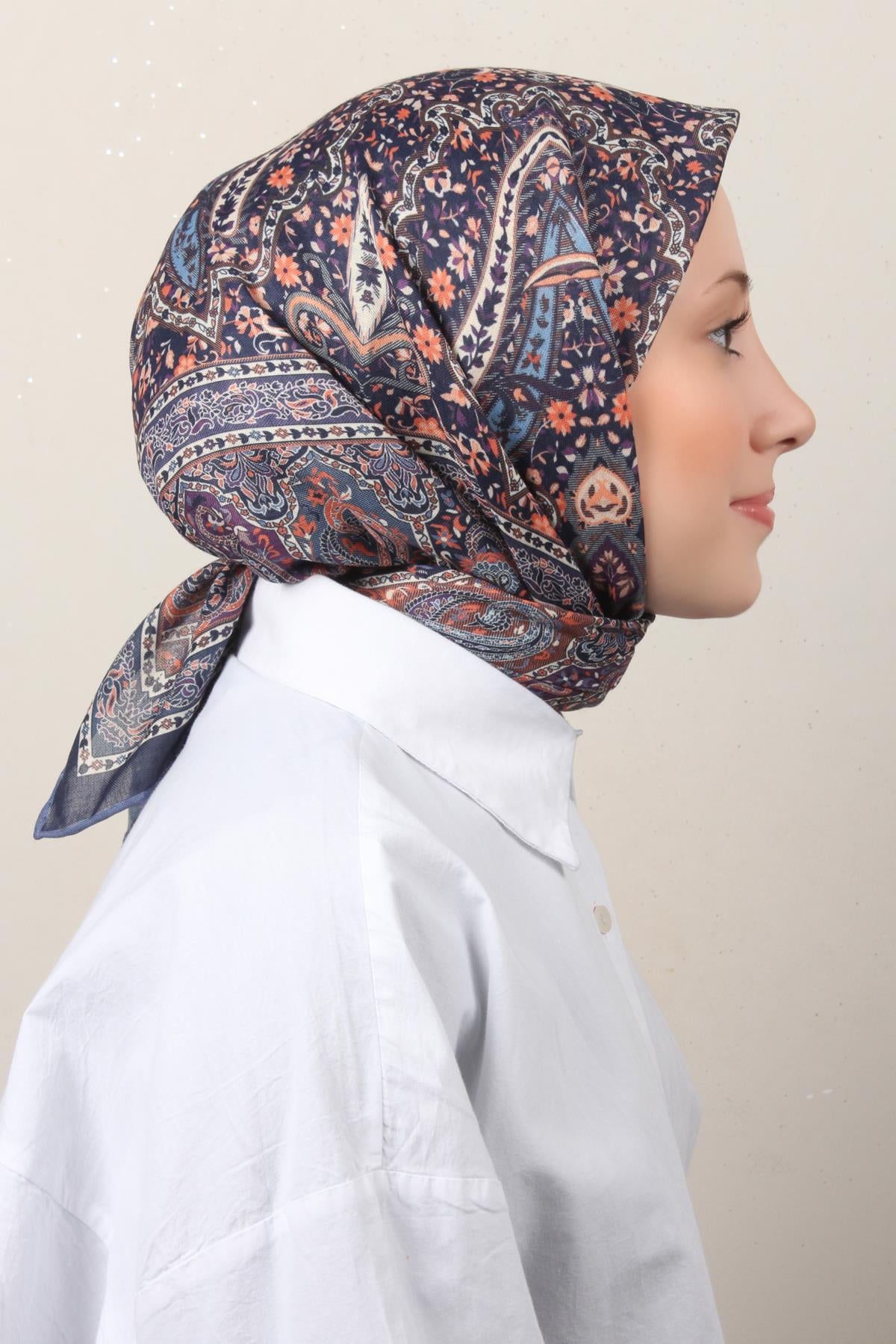 Lo'cella Pamuklu Soft Eşarp 4173-4