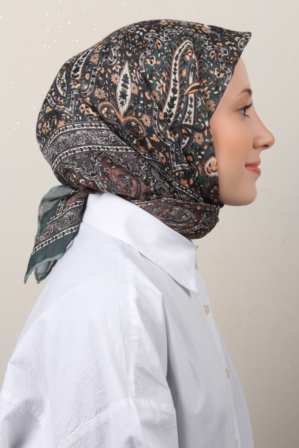 Lo'cella Pamuklu Soft Eşarp 4173-7