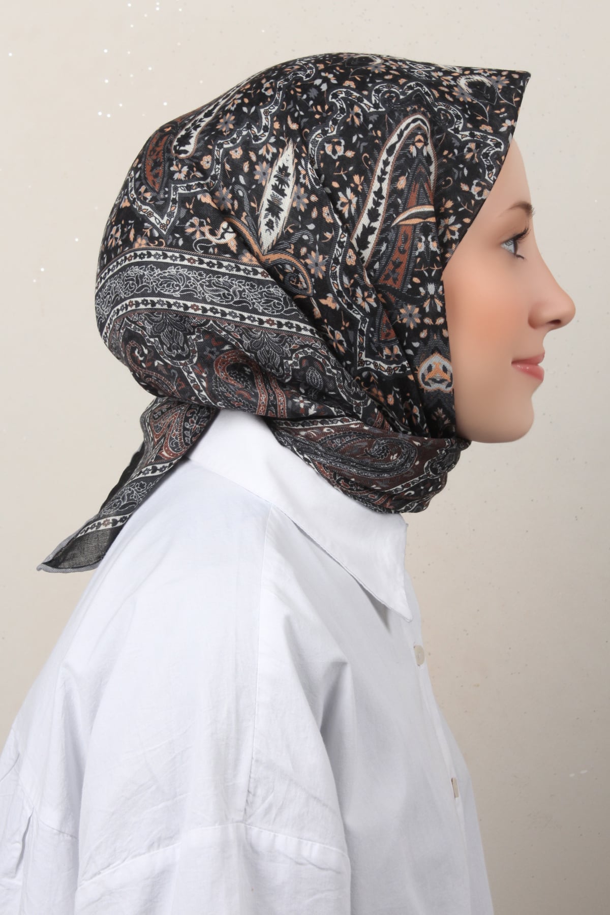 Lo'cella Pamuklu Soft Eşarp 4173-9