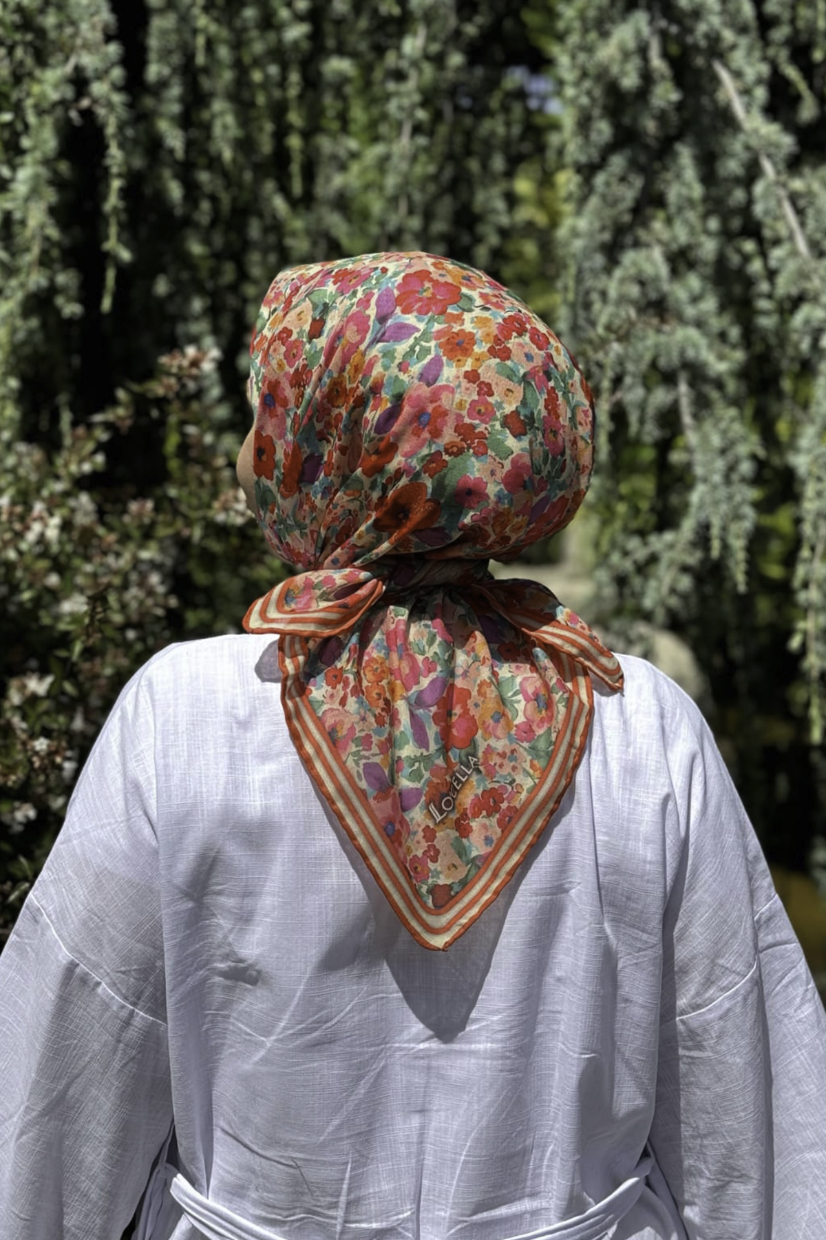 Lo'cella Pamuklu Soft Eşarp 4174-2