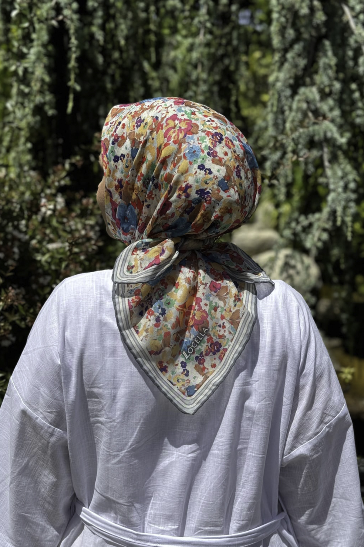 Lo'cella Pamuklu Soft Eşarp 4174-3