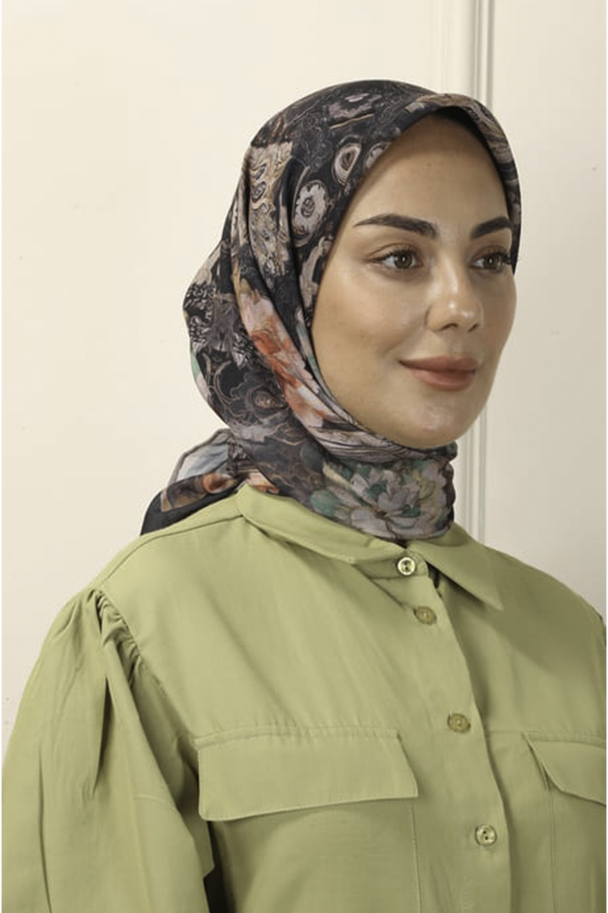 Lo'cella Pamuklu Soft Eşarp 4177-7