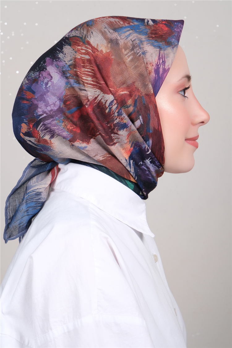 Lo'cella Pamuklu Soft Eşarp 4262-8 
