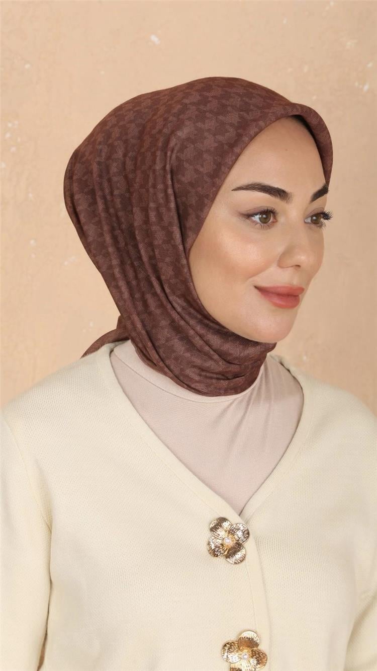 Lo'cella Pamuklu Soft Eşarp 4520-8 Cappucino 