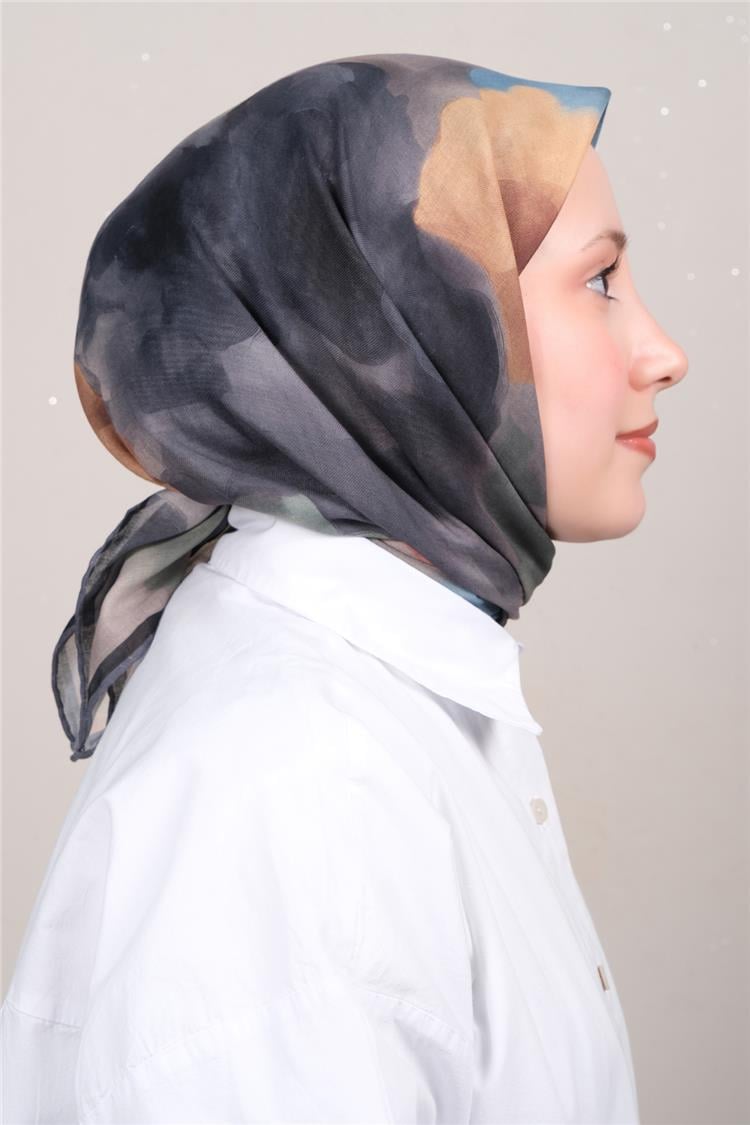 Lo'cella Pamuklu Soft Eşarp 4525-7