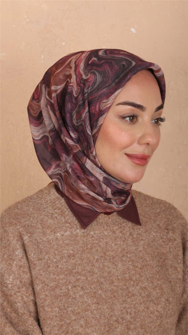 Lo'cella Pamuklu SofT Eşarp 4535-9 Pembe