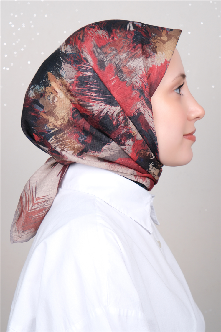 Lo'cella Pamuklu Soft Eşarp 4539-1