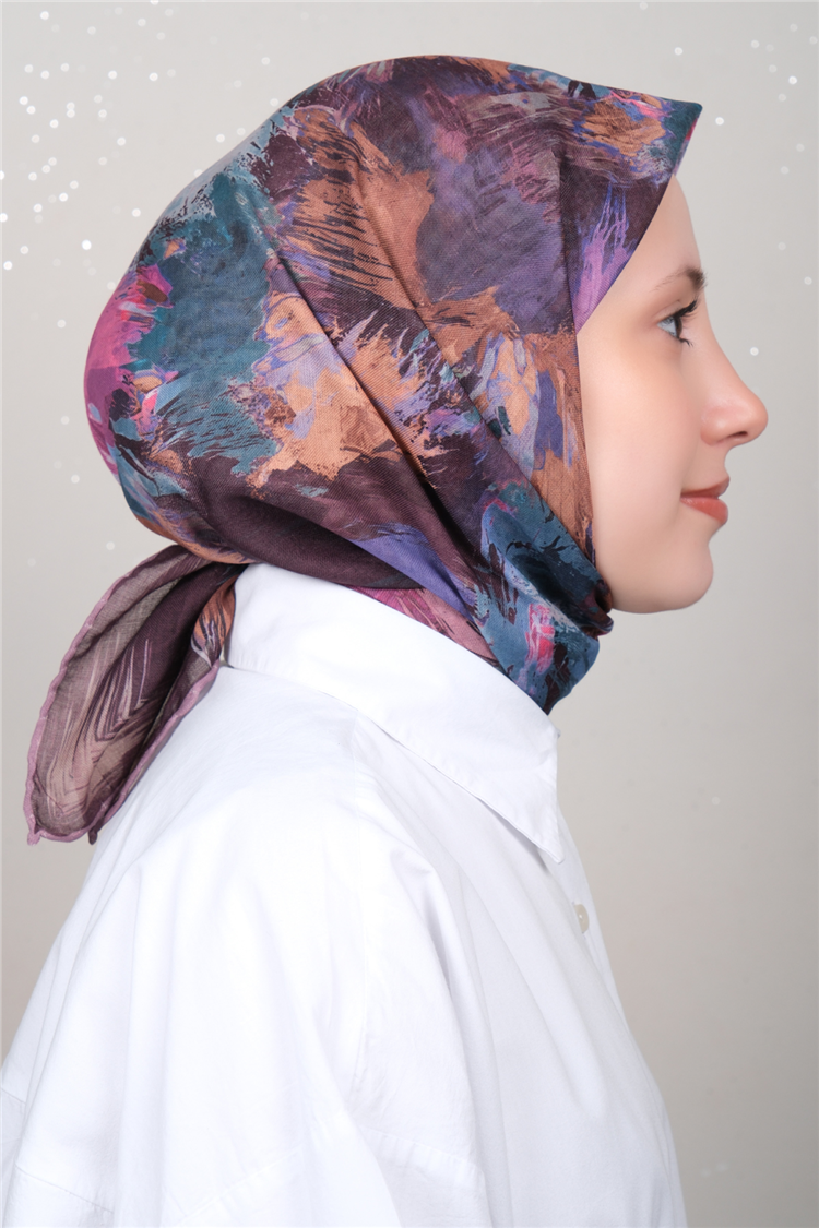Lo'cella Pamuklu Soft Eşarp 4539-7 