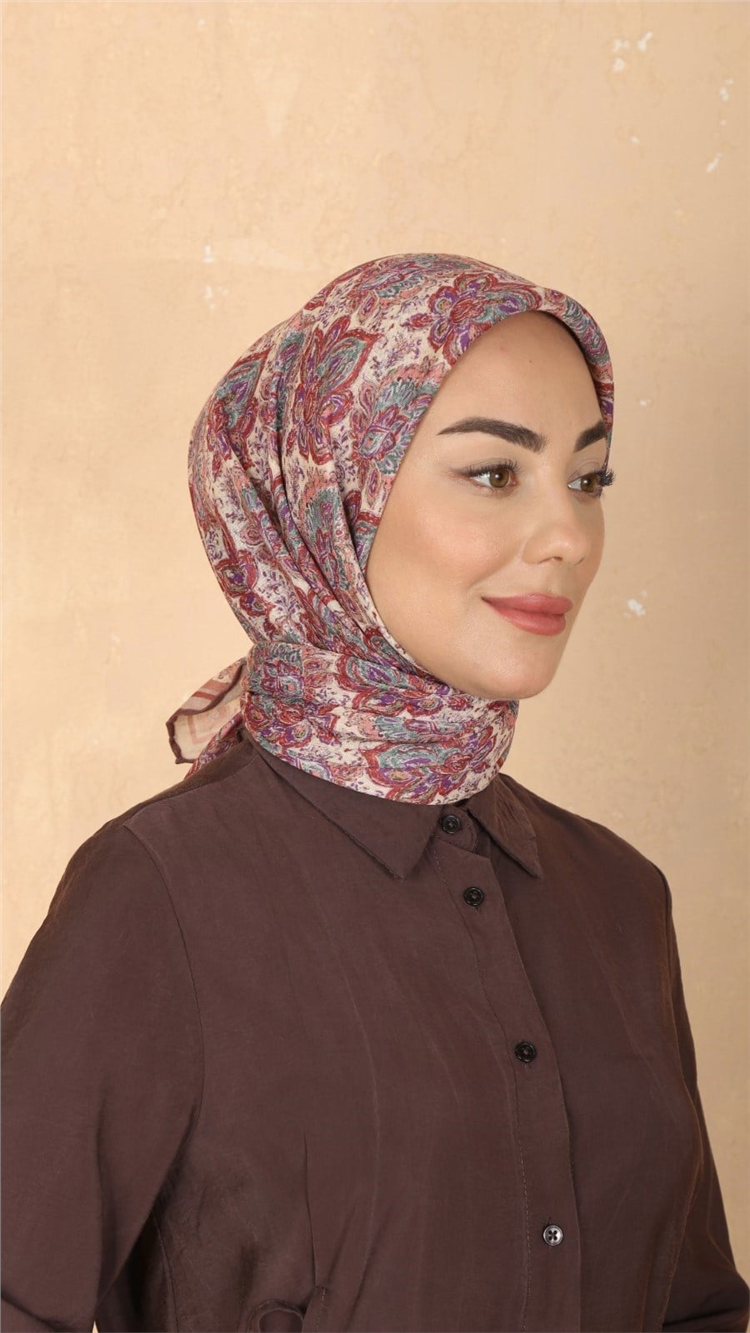 Lo'cella Pamuklu Soft Eşarp 4561-11 Pembe 