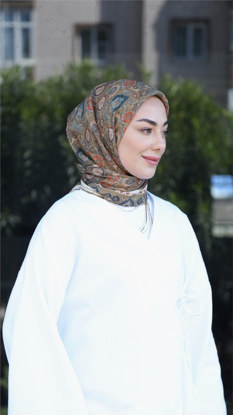 Lo'cella Pamuklu Soft Eşarp 4578-1