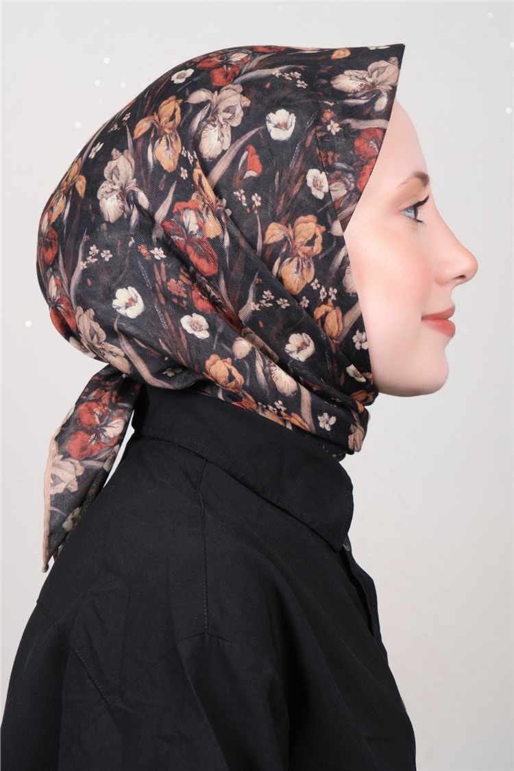 Lo'cella Pamuklu Soft Eşarp 4582-7 