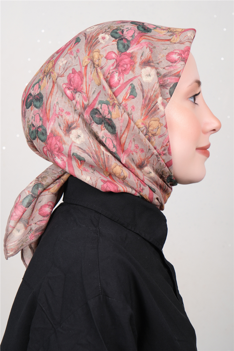 Lo'cella Pamuklu Soft Eşarp 4582-8 