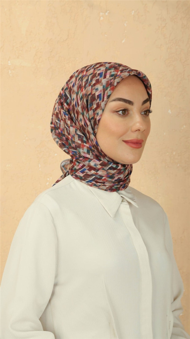 Lo'cella Pamuklu Soft Eşarp 4583-3 