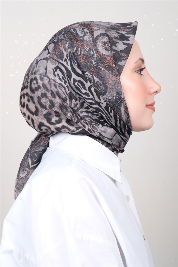 Lo'cella Pamuklu Soft Eşarp 4587-3