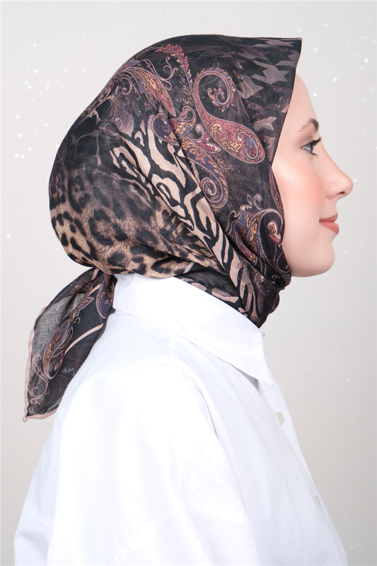 Lo'cella Pamuklu Soft Eşarp 4587-8 