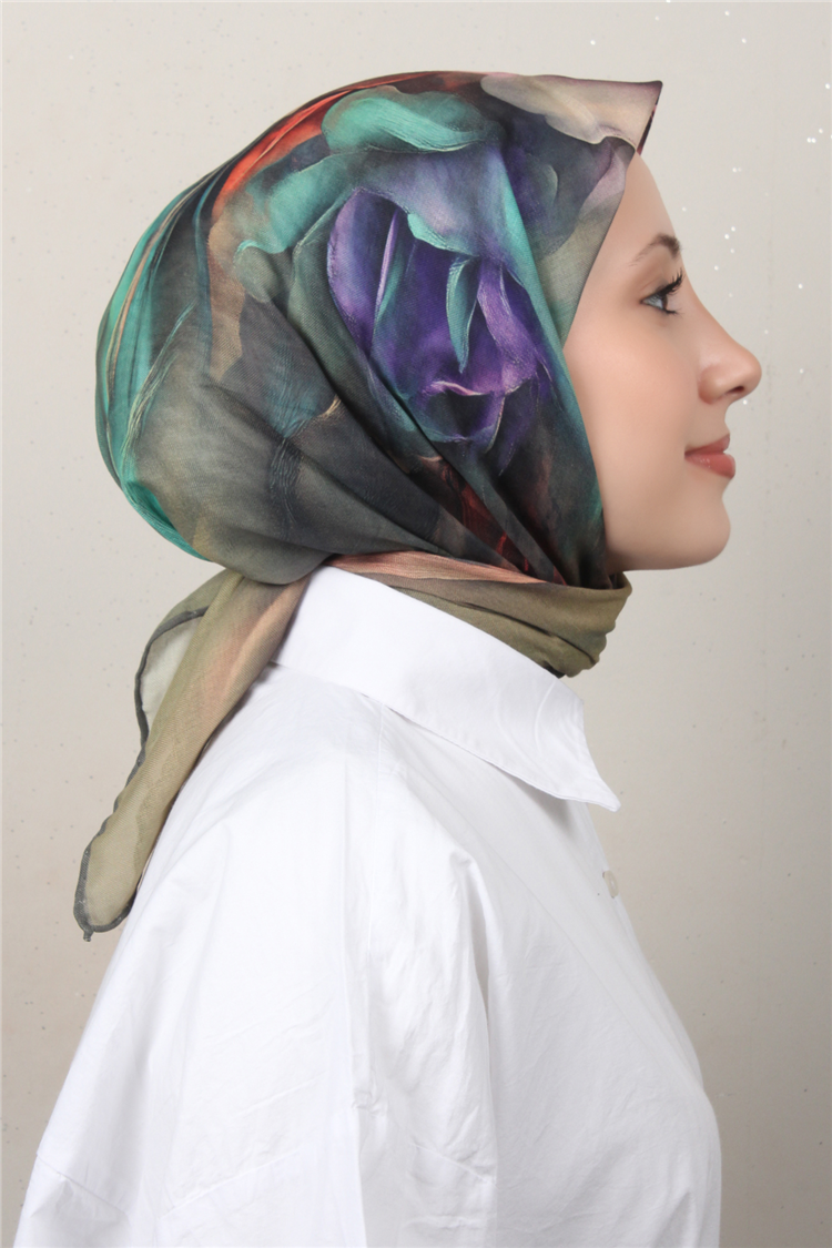 Lo'cella Pamuklu Soft Eşarp 4588-4 