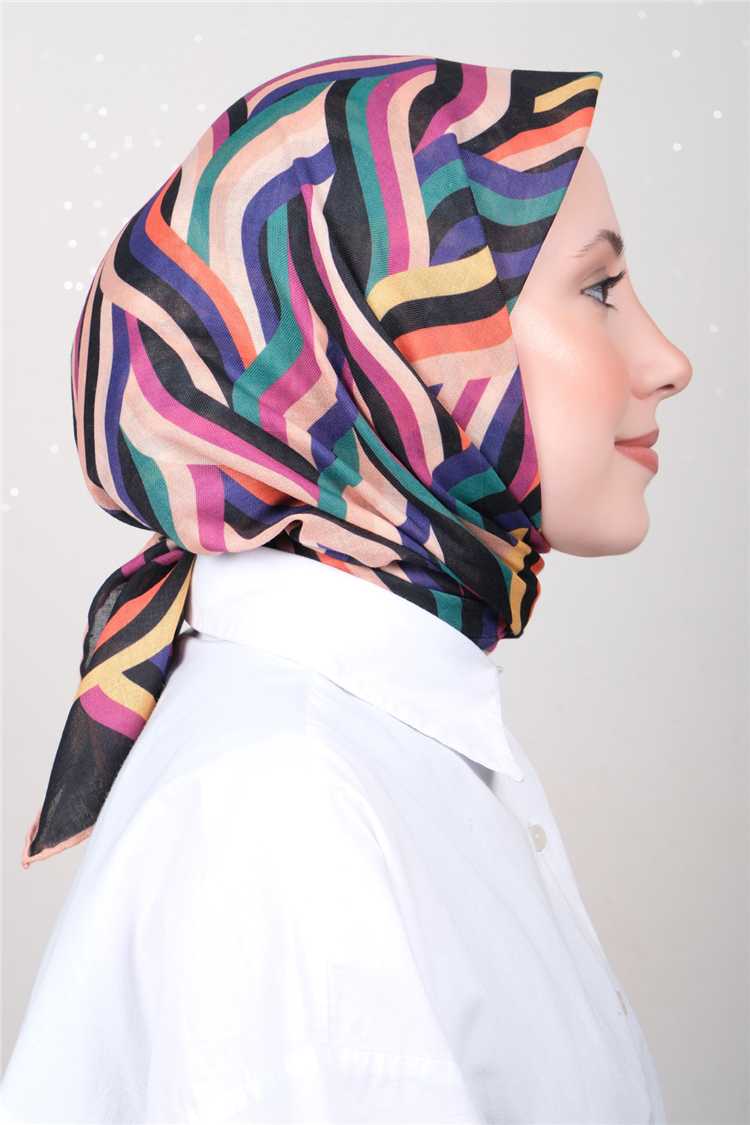 Lo'cella Pamuklu Soft Eşarp 4596-3 