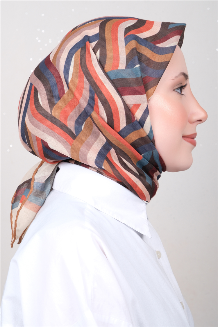 Lo'cella Pamuklu Soft Eşarp 4596-4 