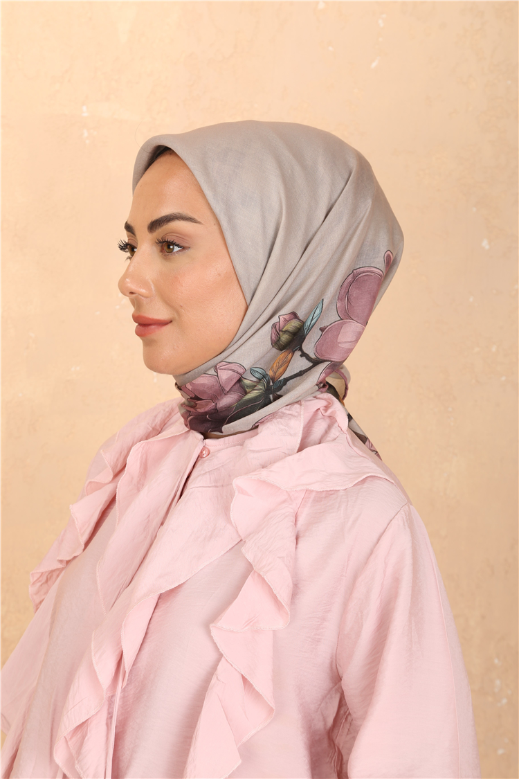 Lo'cella Pamuklu Soft Eşarp 4597-7 