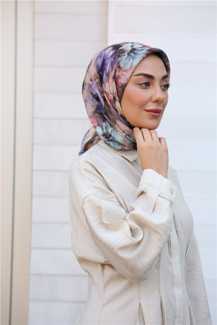 Lo'cella Pamuklu Soft Eşarp 4601-8 