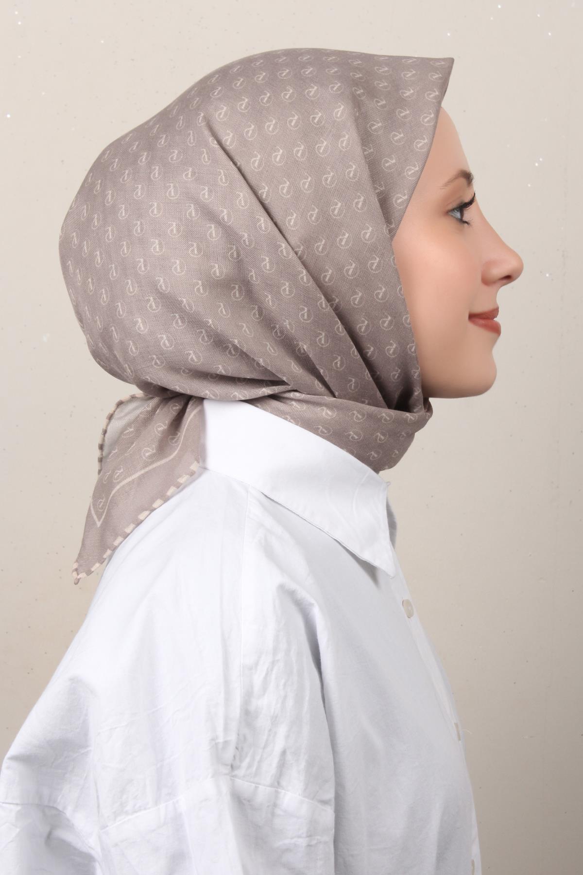 Lop'Res Pamuklu Soft Eşarp 4153-3