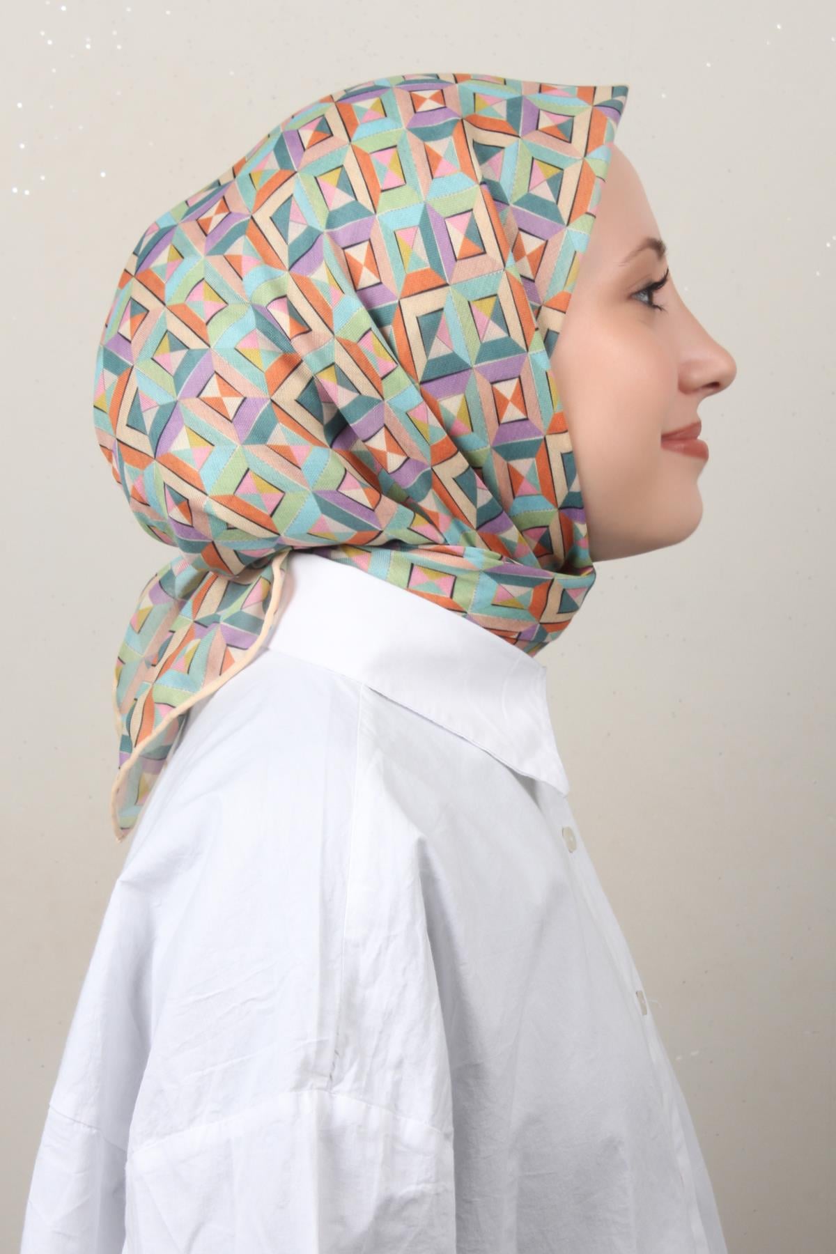 Lop'Res Pamuklu Soft Eşarp 4154-3