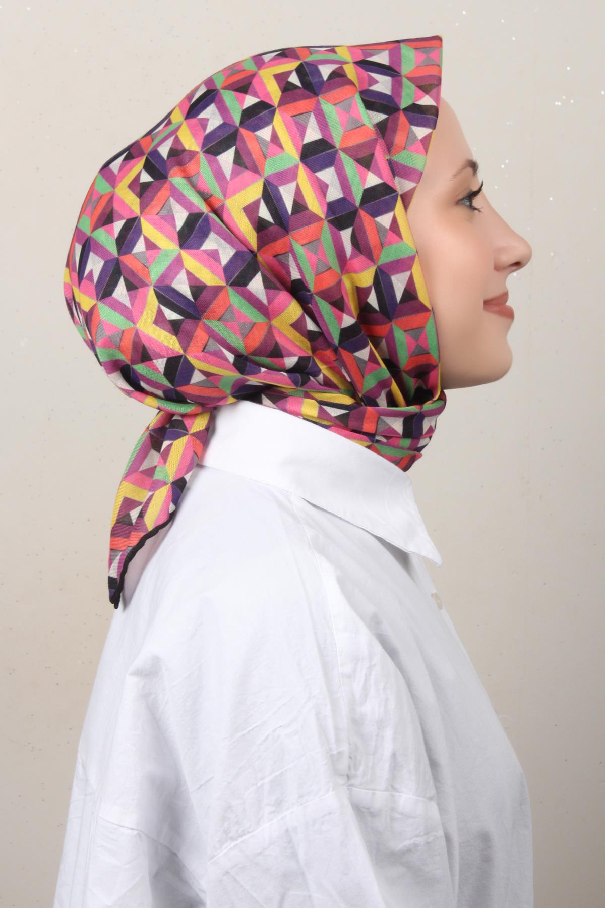 Lop'Res Pamuklu Soft Eşarp 4154-5