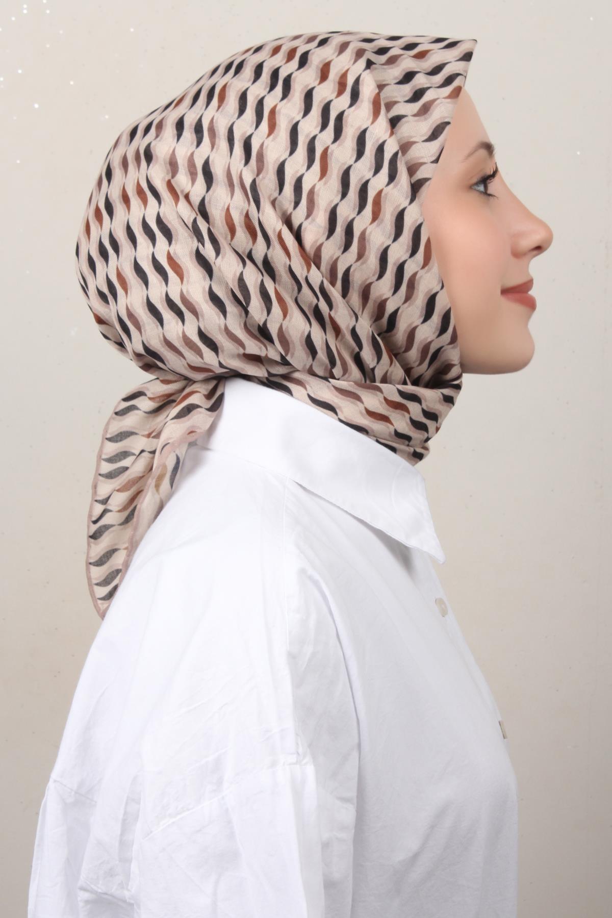 Lop'Res Pamuklu Soft Eşarp 4155-4