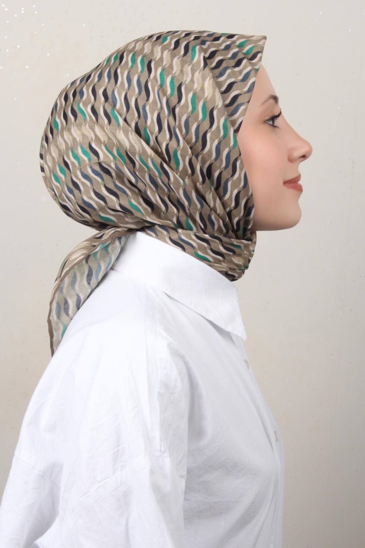 Lop'Res Pamuklu Soft Eşarp 4155-7