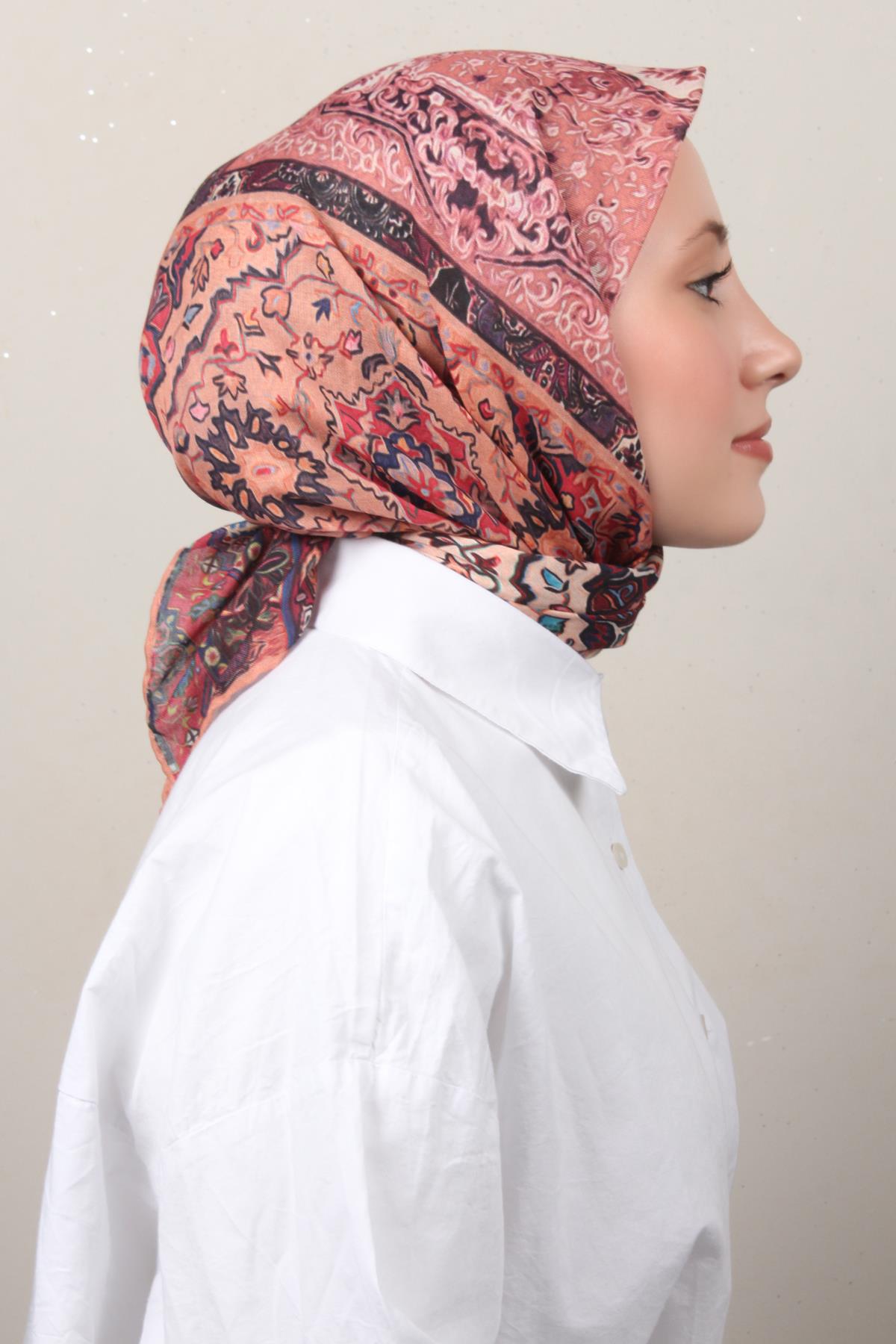Lop'Res Pamuklu Soft Eşarp 4156-12