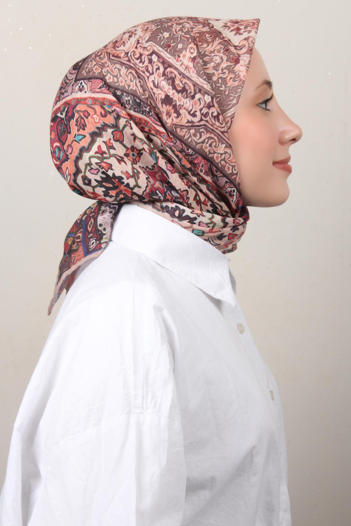Lop'Res Pamuklu Soft Eşarp 4156-7