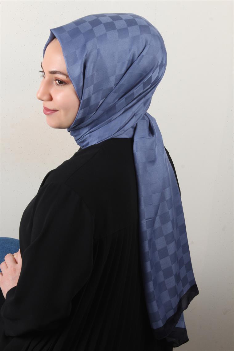 Lotus İpeksi Şal 2746-13 İndigo