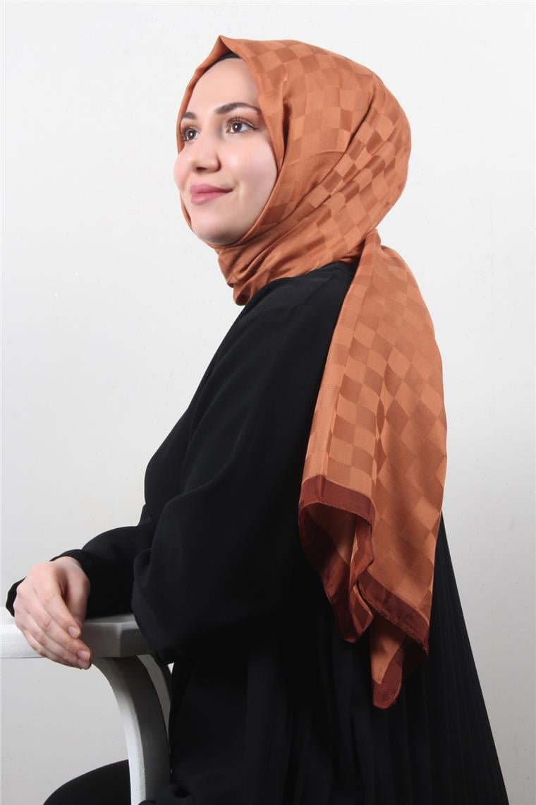 Lotus İpeksi Şal 2746-9 Kiremit