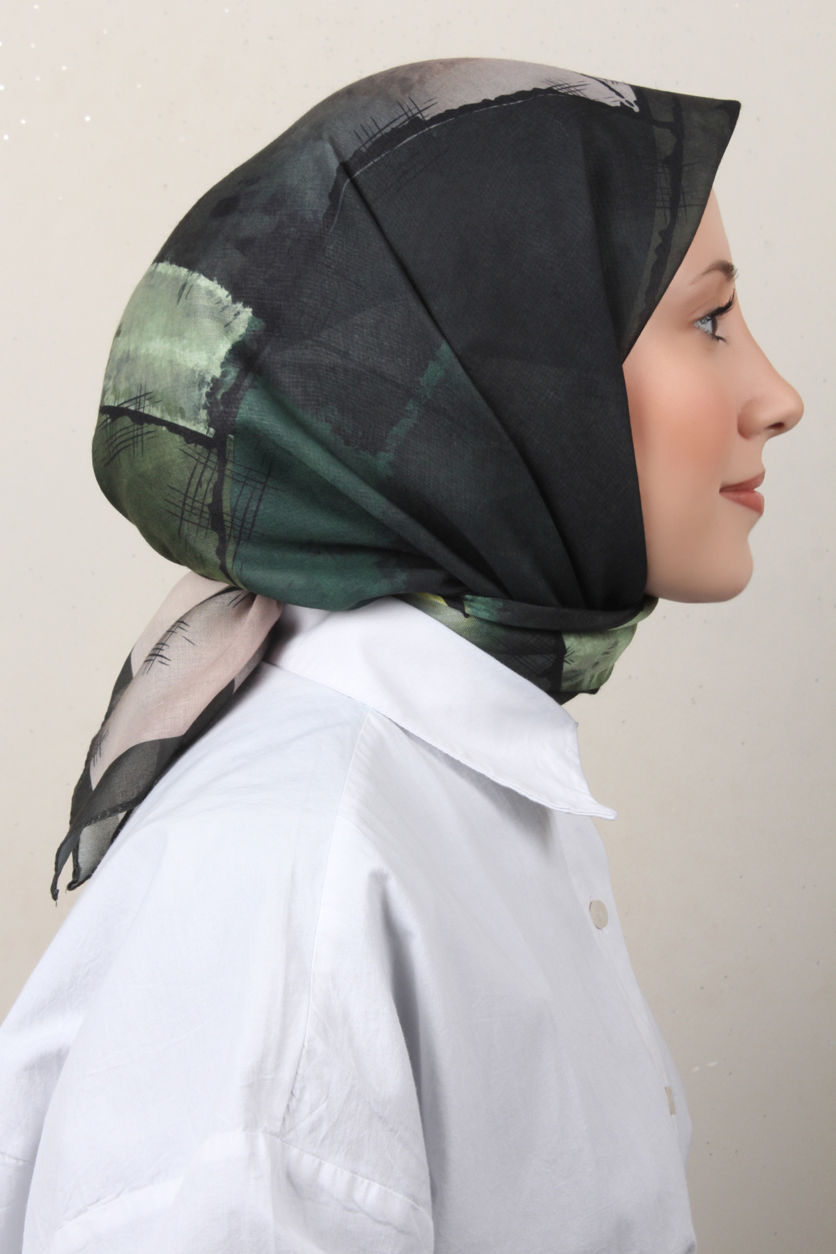 Lux Soft Pamuklu Eşarp 4040-114